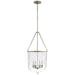Ralph Lauren Canada - Six Light Lantern - Cambridge - Butler's Silver- Union Lighting Luminaires Decor