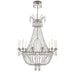 Ralph Lauren Canada - 12 Light Chandelier - Evalina - Butler's Silver- Union Lighting Luminaires Decor
