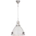 Ralph Lauren Canada - One Light Pendant - Fulton - Polished Nickel- Union Lighting Luminaires Decor