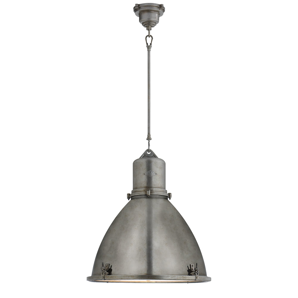 Ralph Lauren Canada - One Light Pendant - Fulton - Industrial Steel- Union Lighting Luminaires Decor