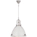 Ralph Lauren Canada - One Light Pendant - Fulton - Polished Nickel- Union Lighting Luminaires Decor