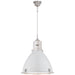 Ralph Lauren Canada - One Light Pendant - Fulton - Polished Nickel- Union Lighting Luminaires Decor