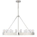 Ralph Lauren Canada - 20 Light Chandelier - Roark - Polished Nickel- Union Lighting Luminaires Decor