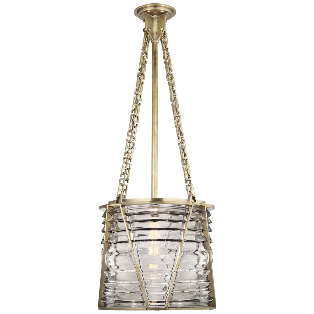 Ralph Lauren Canada - One Light Lantern - Chatham - Natural Brass- Union Lighting Luminaires Decor
