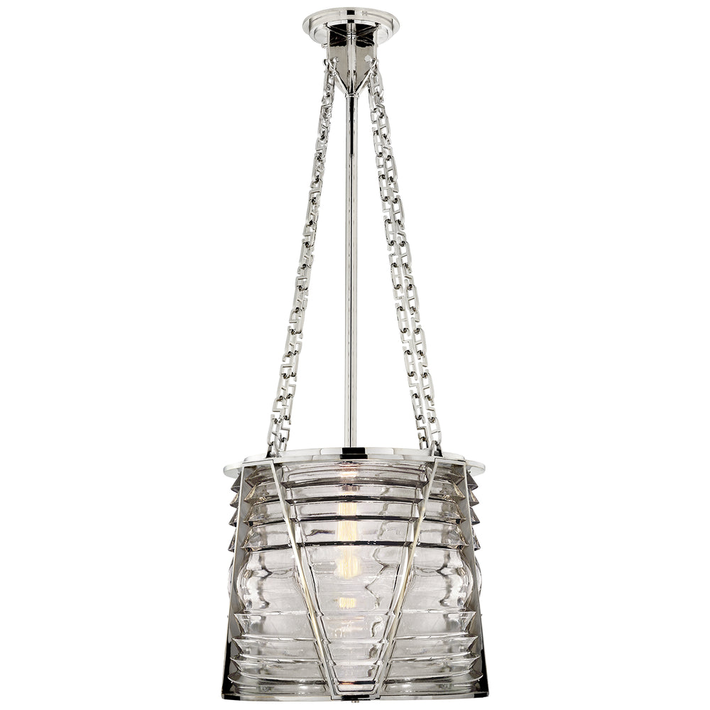 Ralph Lauren Canada - One Light Lantern - Chatham - Polished Nickel- Union Lighting Luminaires Decor