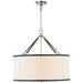 Ralph Lauren Canada - Four Light Pendant - Broomfield - Polished Nickel- Union Lighting Luminaires Decor