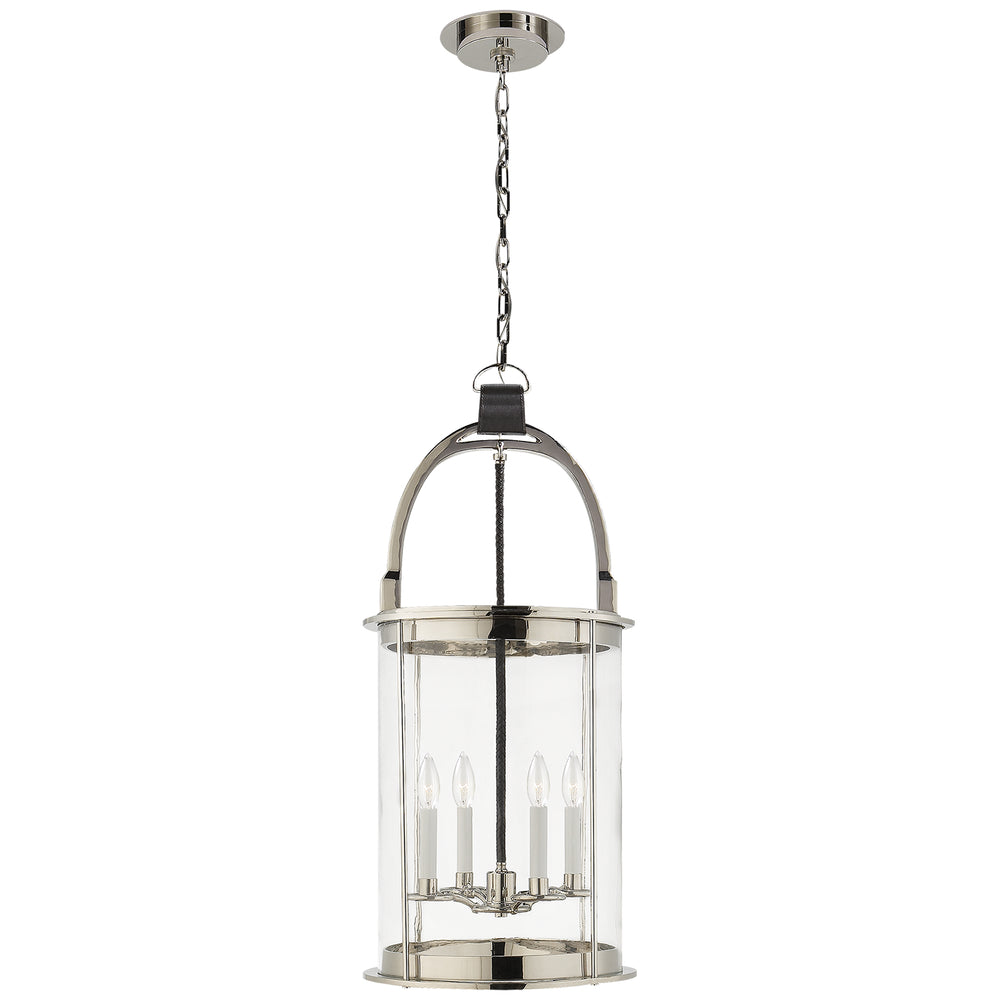 Ralph Lauren Canada - Four Light Lantern - Westbury - Polished Nickel- Union Lighting Luminaires Decor