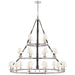 Ralph Lauren Canada - 24 Light Chandelier - Westbury - Polished Nickel- Union Lighting Luminaires Decor