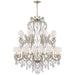 Ralph Lauren Canada - 24 Light Chandelier - Adrianna - Antique Silver Leaf- Union Lighting Luminaires Decor