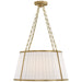 Ralph Lauren Canada - Eight Light Pendant - Windsor - Natural Brass- Union Lighting Luminaires Decor