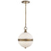 Ralph Lauren Canada - Four Light Pendant - Hendricks - Natural Brass- Union Lighting Luminaires Decor