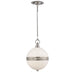 Ralph Lauren Canada - Four Light Pendant - Hendricks - Polished Nickel- Union Lighting Luminaires Decor