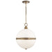 Ralph Lauren Canada - Four Light Pendant - Hendricks - Natural Brass- Union Lighting Luminaires Decor