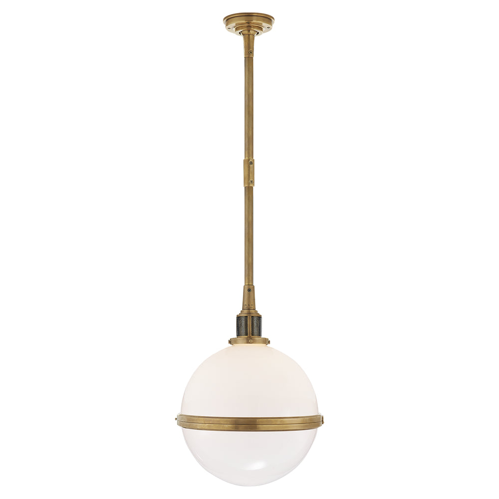 Ralph Lauren Canada - One Light Pendant - McCarren - Natural Brass- Union Lighting Luminaires Decor