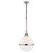 Ralph Lauren Canada - One Light Pendant - McCarren - Polished Nickel- Union Lighting Luminaires Decor
