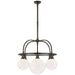 Ralph Lauren Canada - Five Light Chandelier - McCarren - Bronze- Union Lighting Luminaires Decor