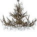 Ralph Lauren Canada - 18 Light Chandelier - Straton - Natural Bone- Union Lighting Luminaires Decor
