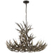 Ralph Lauren Canada - 12 Light Chandelier - Straton - Natural Bone- Union Lighting Luminaires Decor