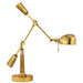 Ralph Lauren Canada - One Light Desk Lamp - RL 67 - Natural Brass- Union Lighting Luminaires Decor