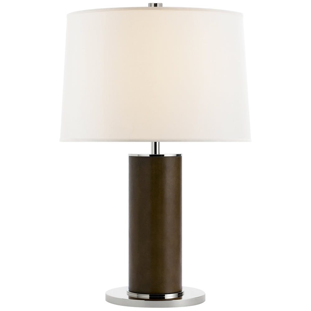 Ralph Lauren Canada - One Light Table Lamp - Beckford - Chocolate Leather- Union Lighting Luminaires Decor