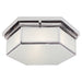 Ralph Lauren Canada - Two Light Flush Mount - Berling - Polished Nickel- Union Lighting Luminaires Decor