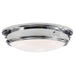 Ralph Lauren Canada - Two Light Flush Mount - Marine Porthole - Polished Nickel- Union Lighting Luminaires Decor