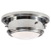 Ralph Lauren Canada - One Light Flush Mount - Marine Porthole - Polished Nickel- Union Lighting Luminaires Decor