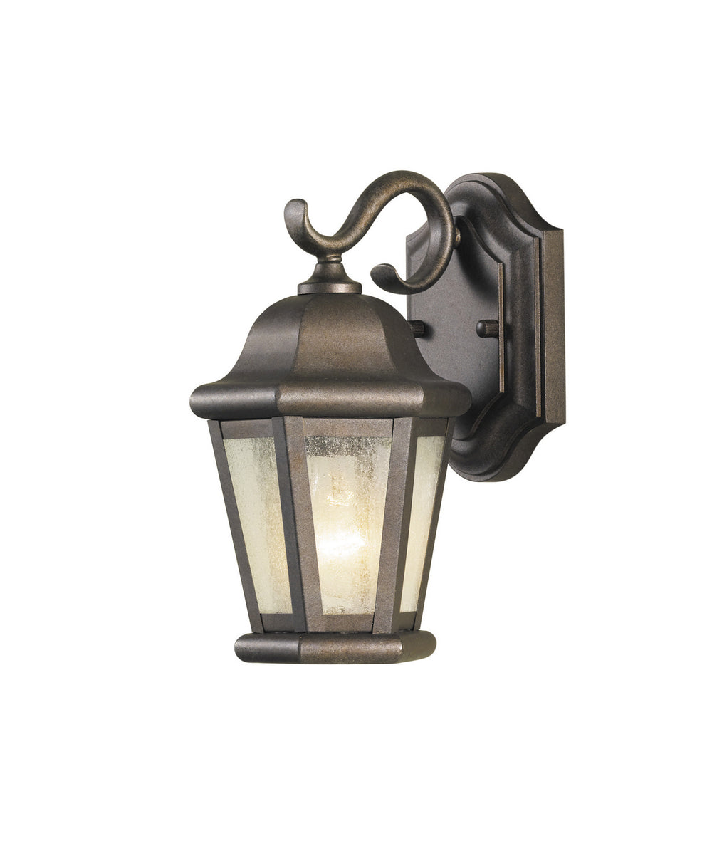 Generation Lighting Canada - One Light Outdoor Wall Lantern - Martinsville - Corinthian Bronze- Union Lighting Luminaires Decor