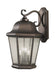Generation Lighting Canada - Four Light Outdoor Wall Lantern - Martinsville - Corinthian Bronze- Union Lighting Luminaires Decor