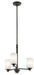 Kichler Canada - Three Light Mini Chandelier - Joelson - Olde Bronze- Union Lighting Luminaires Decor