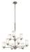 Kichler Canada - Nine Light Chandelier - Joelson - Brushed Nickel- Union Lighting Luminaires Decor
