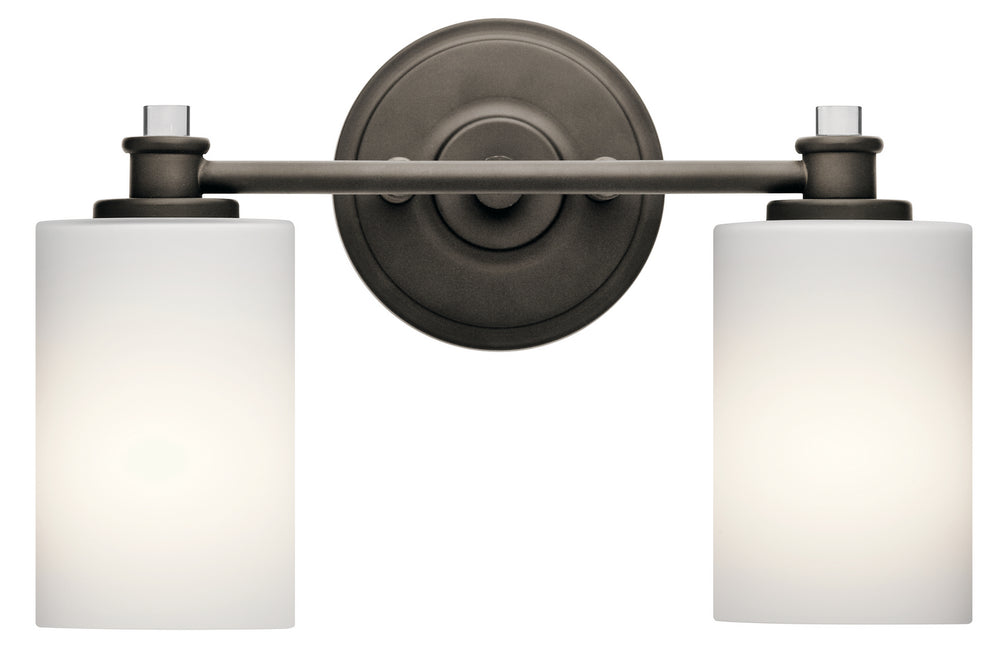 Kichler Canada - Two Light Bath - Joelson - Olde Bronze- Union Lighting Luminaires Decor