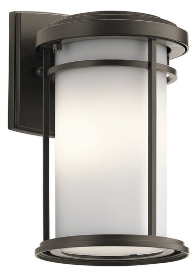 Kichler Canada - One Light Outdoor Wall Mount - Toman - Olde Bronze- Union Lighting Luminaires Decor