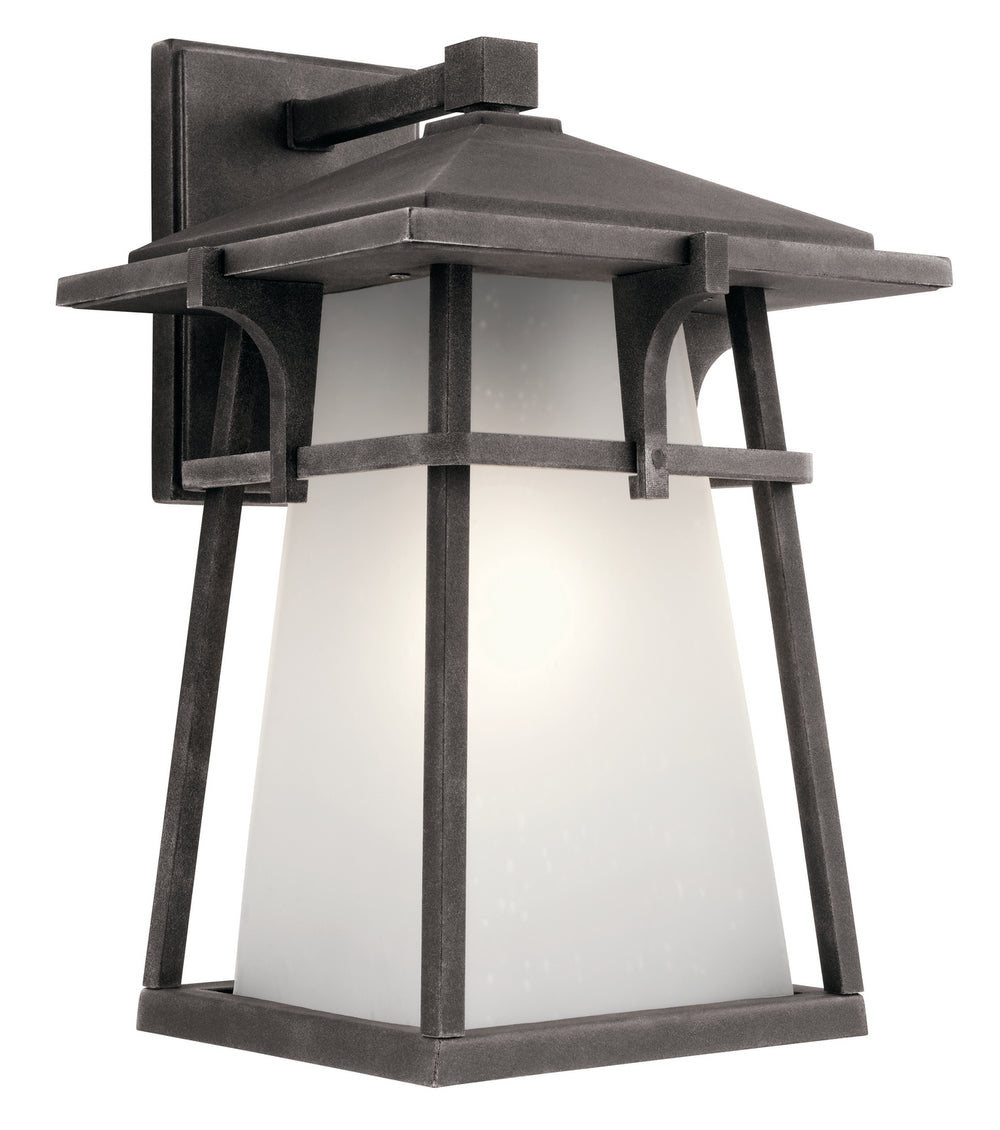 Kichler Canada - One Light Outdoor Wall Mount - Beckett - Weathered Zinc- Union Lighting Luminaires Decor