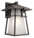 Kichler Canada - One Light Outdoor Wall Mount - Beckett - Weathered Zinc- Union Lighting Luminaires Decor