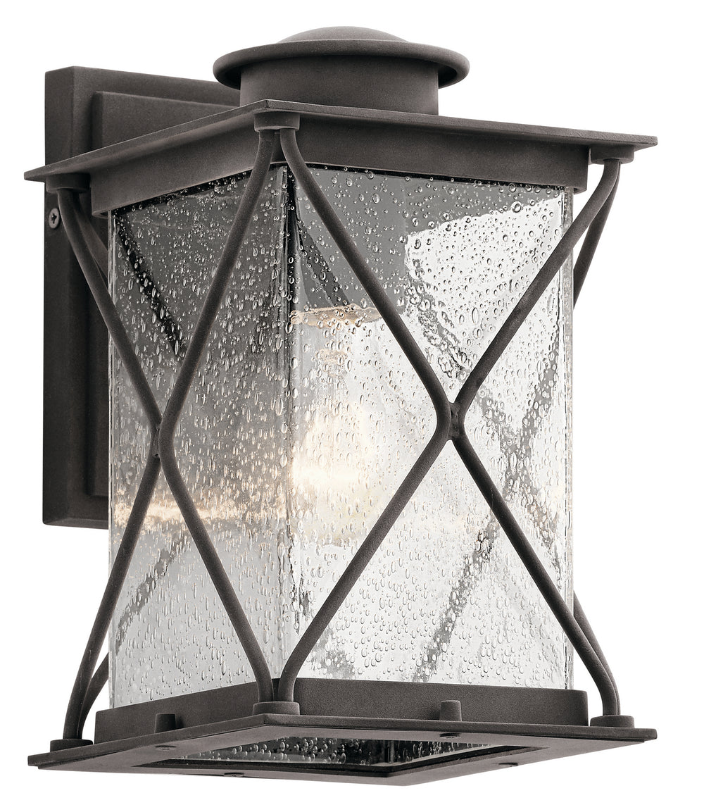 Kichler Canada - One Light Outdoor Wall Mount - Argyle - Weathered Zinc- Union Lighting Luminaires Decor