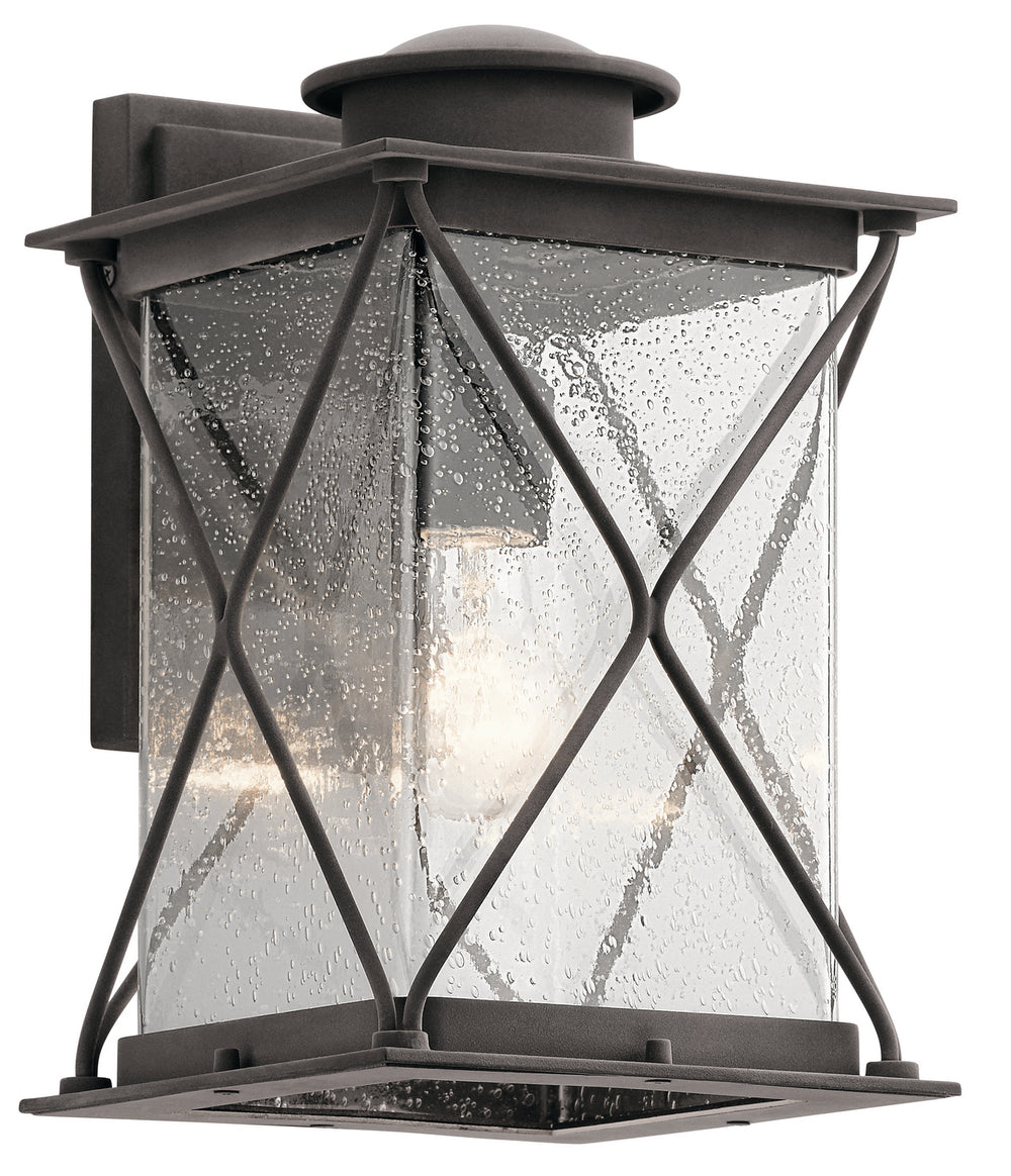 Kichler Canada - One Light Outdoor Wall Mount - Argyle - Weathered Zinc- Union Lighting Luminaires Decor