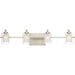 Quoizel - Four Light Bath Fixture - Kolt - Brushed Nickel- Union Lighting Luminaires Decor
