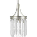 Progress Canada - One Light Mini Pendant - Glimmer - Silver Ridge- Union Lighting Luminaires Decor