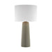 ELK Home - One Light Table Lamp - Eilat - Polished Concrete- Union Lighting Luminaires Decor