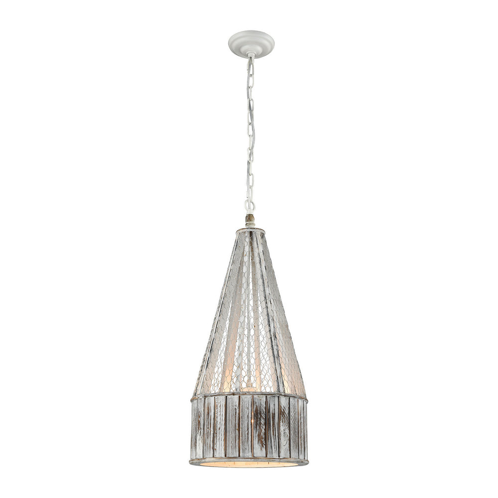 ELK Home - One Light Mini Pendant - Pennant Point - Natural- Union Lighting Luminaires Decor