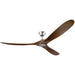 Visual Comfort Fan Canada - 70" Ceiling Fan - Maverick - Brushed Steel- Union Lighting Luminaires Decor