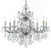 Crystorama - Nine Light Chandelier - Maria Theresa - Polished Chrome- Union Lighting Luminaires Decor