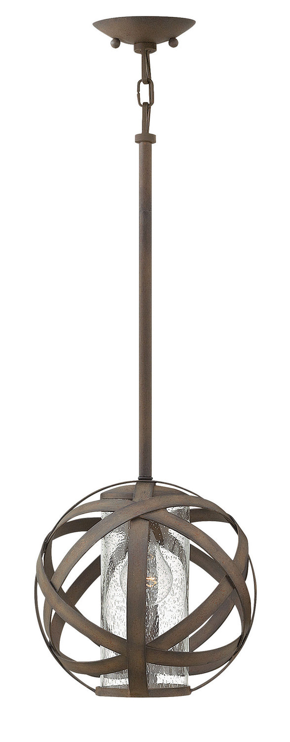 Hinkley Canada - LED Pendant - Carson - Vintage Iron- Union Lighting Luminaires Decor