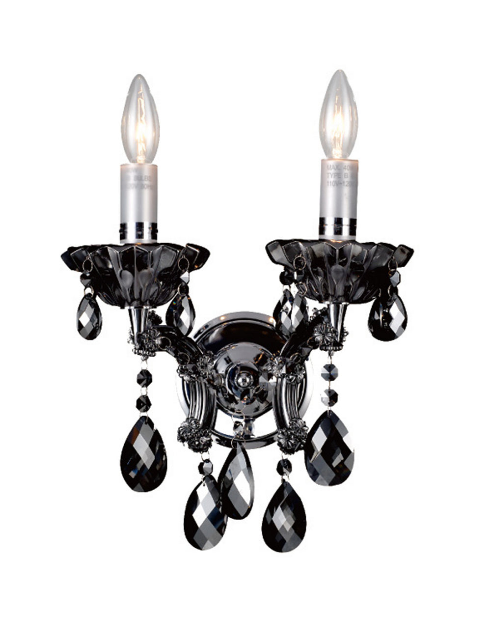 Bethel International Canada - Two Light Wall Sconce - Sconce - Smoke- Union Lighting Luminaires Decor