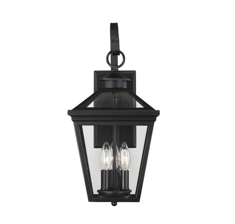 Savoy House Canada - Three Light Wall Lantern - Ellijay - Black- Union Lighting Luminaires Decor
