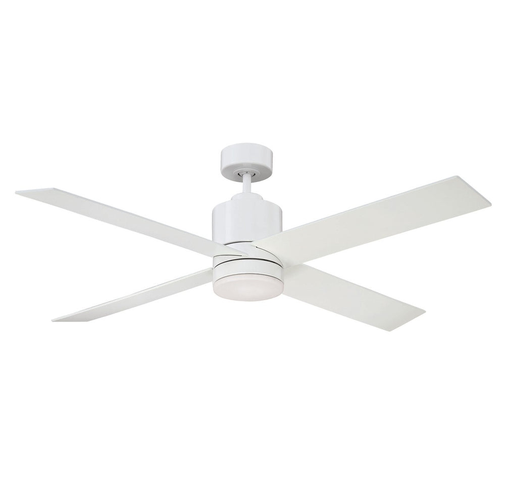 Meridian - 52" Ceiling Fan - Dayton - White- Union Lighting Luminaires Decor