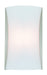 DVI Canada - LED Wall Sconce - Kingsway Ac Led - Satin Nickel w/Half Opal Glass- Union Lighting Luminaires Decor