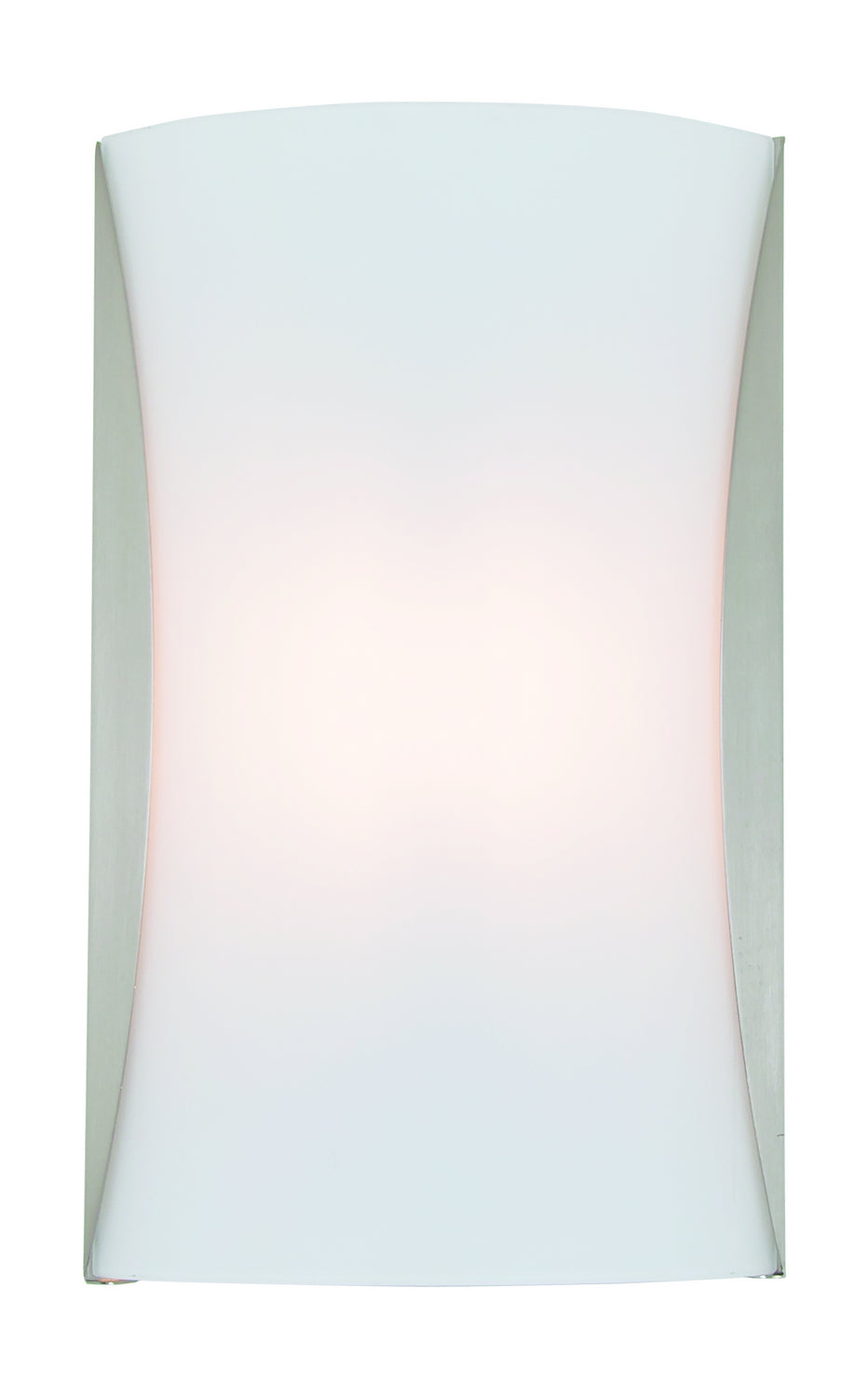 DVI Canada - LED Wall Sconce - Kingsway Ac Led - Satin Nickel w/Half Opal Glass- Union Lighting Luminaires Decor
