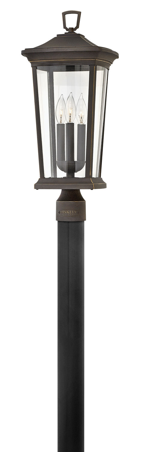 Hinkley Canada - LED Post Top/ Pier Mount - Bromley - Oil Rubbed Bronze- Union Lighting Luminaires Decor